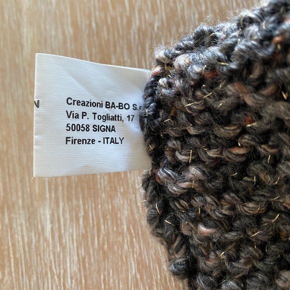NWT Creazioni BA-BO Knitted Winter Hat - Italy - Picture 4 of 4